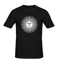 Мужская футболка Солнечный диск