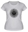 Женская футболка «Солнечный диск» - Фото 1