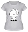 Женская футболка «Милый зайка» - Фото 1