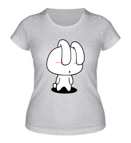 Женская футболка «Милый зайка»
