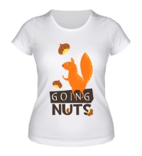 Женская футболка Going nuts