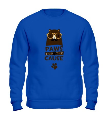 Свитшот Paws for the Cause