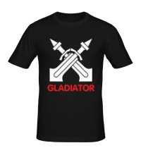 Мужская футболка Human Fighter: Gladiator