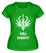 Женская футболка «Human Fighter: Hell Knight» - Фото 1