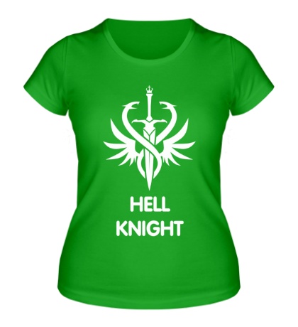 Женская футболка Human Fighter: Hell Knight