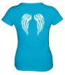 Женская футболка «Тату крылья» - Фото 2