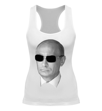 Женская борцовка Путин в очках