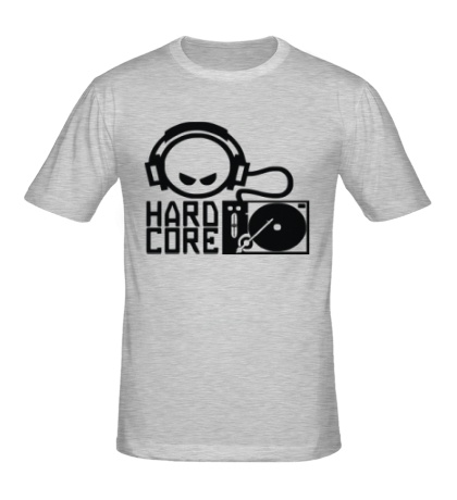 Мужская футболка «Hardcore DJ»