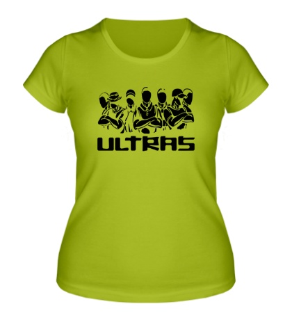 Женская футболка «Ultras»
