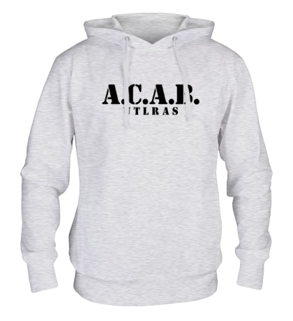 Толстовка с капюшоном «A.C.A.B Ultras Team»