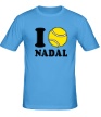 Мужская футболка «I love Nadal» - Фото 1
