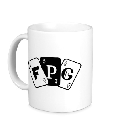 Керамическая кружка «F.P.G.»