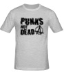 Мужская футболка «Punk not Dead Anarchy» - Фото 1