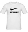 Мужская футболка «Just break it» - Фото 1