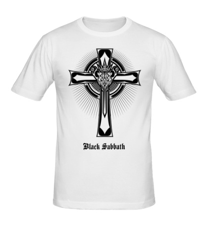 Мужская футболка «Black Sabbath Cross»