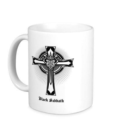 Керамическая кружка Black Sabbath Cross