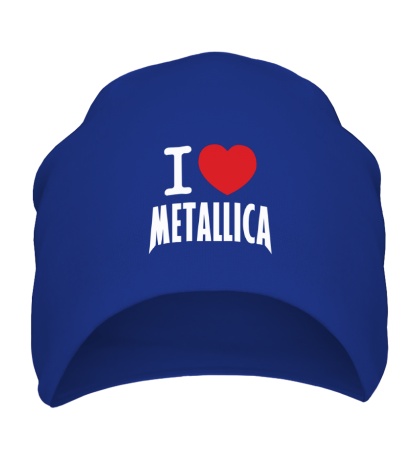Шапка I love Metallica