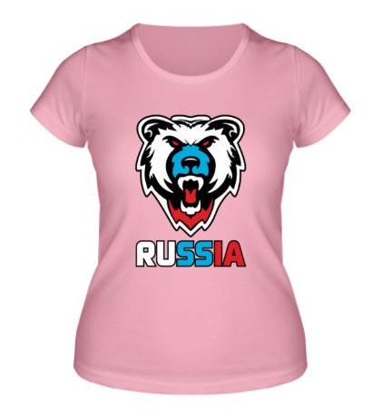Женская футболка Russian Power