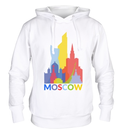 Толстовка с капюшоном Moscow City