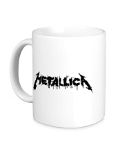 Керамическая кружка Metallica Painted