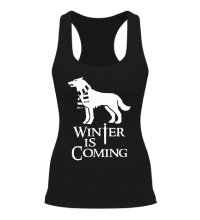 Женская борцовка Winter is Coming: Dog