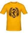 Мужская футболка «Дракон с крыльями» - Фото 1