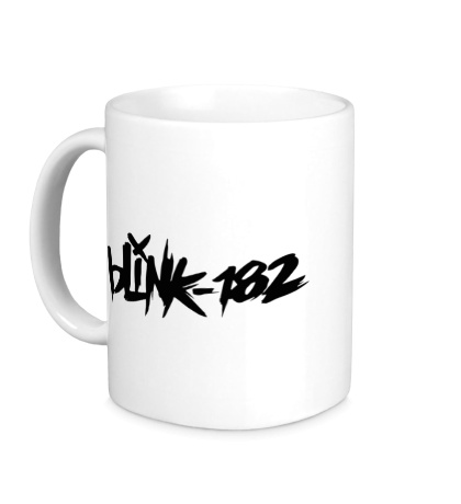 Керамическая кружка Blink-182 Logo