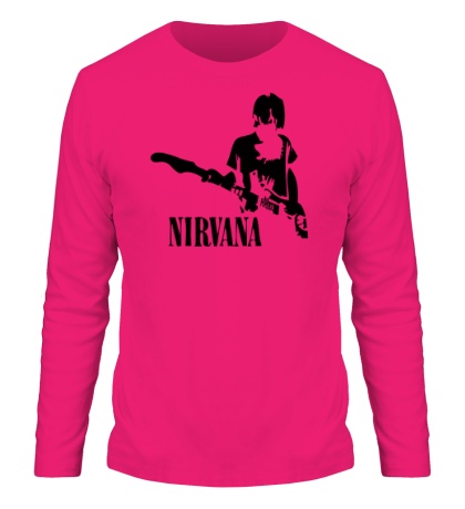 Мужской лонгслив Nirvana Guitar