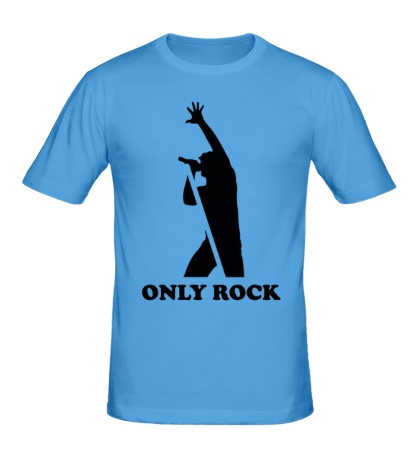 Мужская футболка «Only Rock»