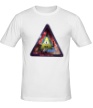 Мужская футболка «Треугольный парень» - Фото 1