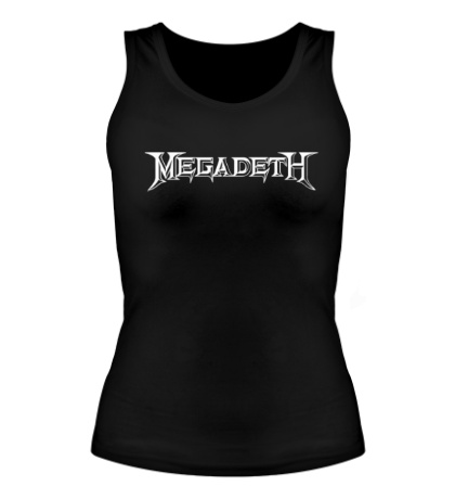 Женская майка «Megadeth»
