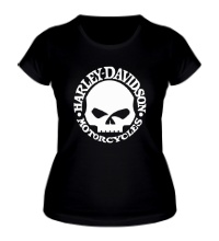 Женская футболка Harley-Davidson Skull