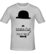 Мужская футболка «Make Fun, Not War» - Фото 1
