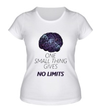 Женская футболка Brain no limits
