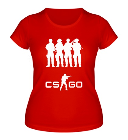 Женская футболка CS:GO Teamplay