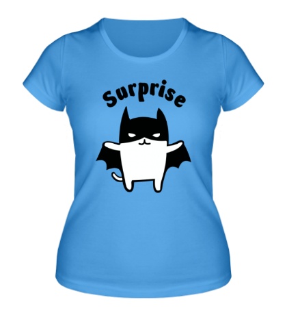 Женская футболка Batman Cat: Surprise