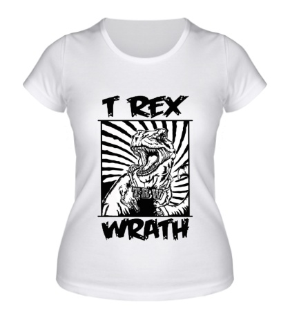 Женская футболка «T-Rex wrath»