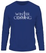 Мужской лонгслив «Winter is Coming: Logo» - Фото 1