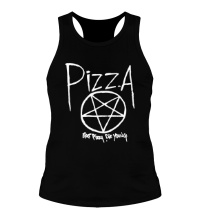 Мужская борцовка Eat pizza, die young!