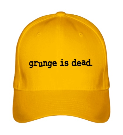 Бейсболка Grunge is dead