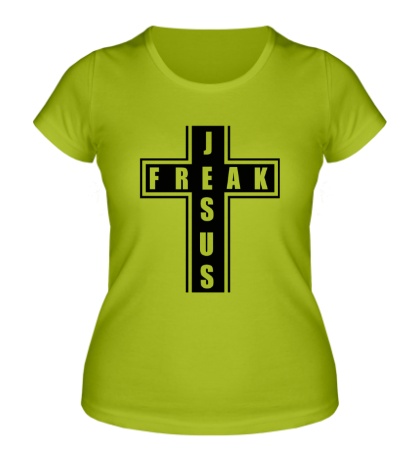 Женская футболка Jesus freak