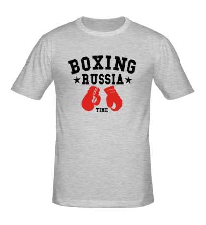 Мужская футболка Boxing Russia Time