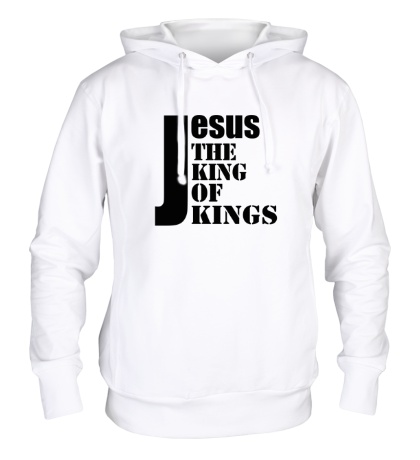 Толстовка с капюшоном Jesus the king of kings