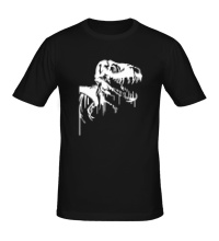 Мужская футболка Череп динозавра