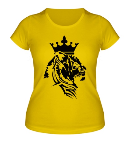 Женская футболка Царский тигр