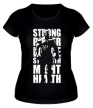 Женская футболка «Strong power force» - Фото 1