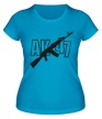Женская футболка «Калашников АК-47» - Фото 1