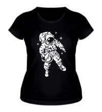 Женская футболка Звездный астронавт