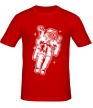 Мужская футболка «ALien astronaut инопланетный астронавт» - Фото 1