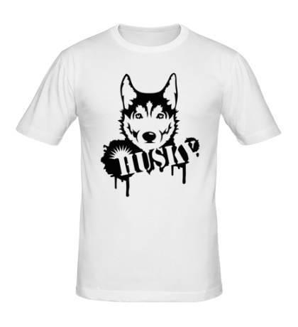 Мужская футболка Husky Dog